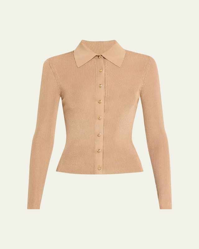Nealie Ribbed Polo